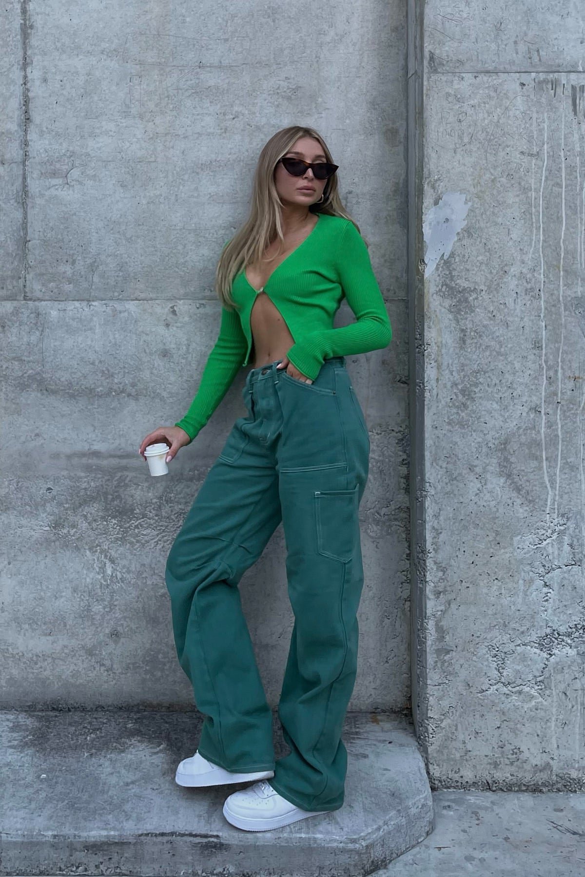 Lioness Miami Vice Pant Green – Universal Store