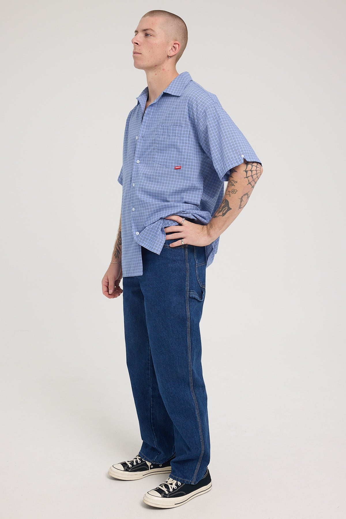 Dickies Relaxed Fit Carpenter Jean Stone Washed Indigo