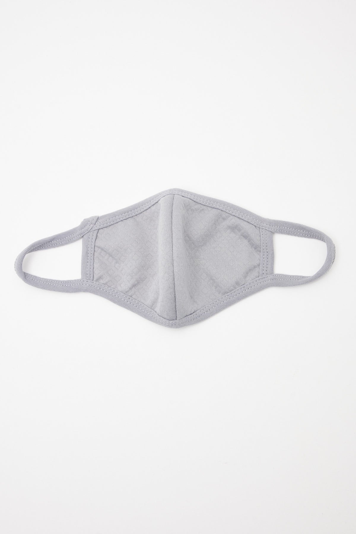 Token Knitted Face Mask Grey