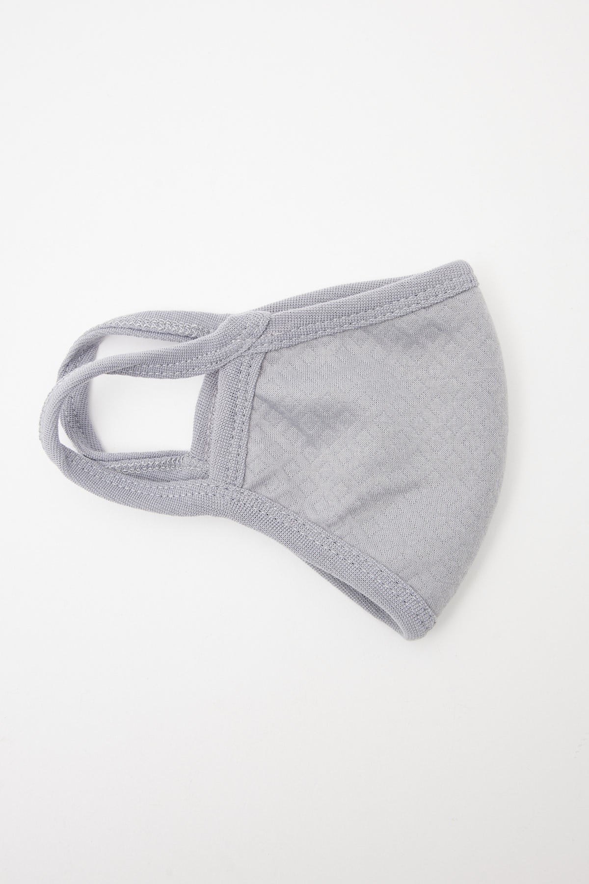 Token Knitted Face Mask Grey