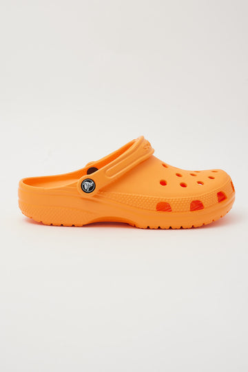 Crocs Womens Classic Clog Orange Zing