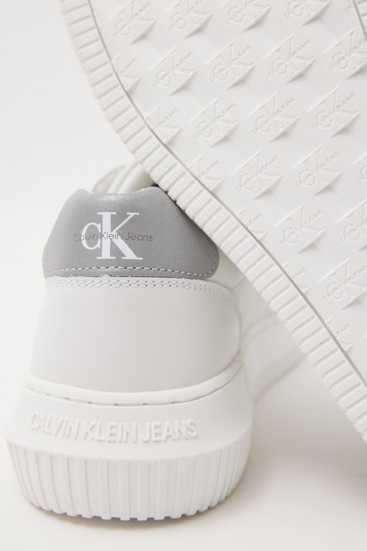 Calvin Klein Chunky Cupsole Laceup Low White/Silver