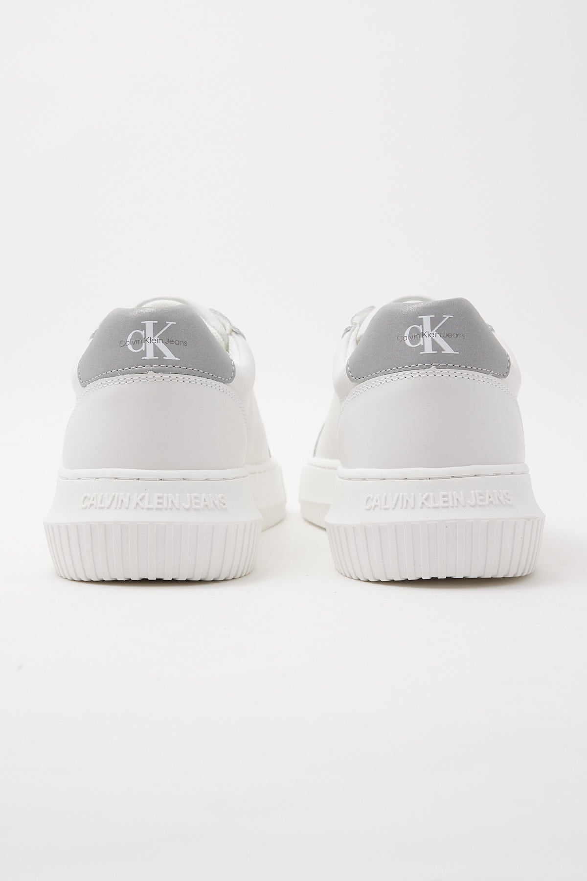 Calvin Klein Chunky Cupsole Laceup Low White/Silver