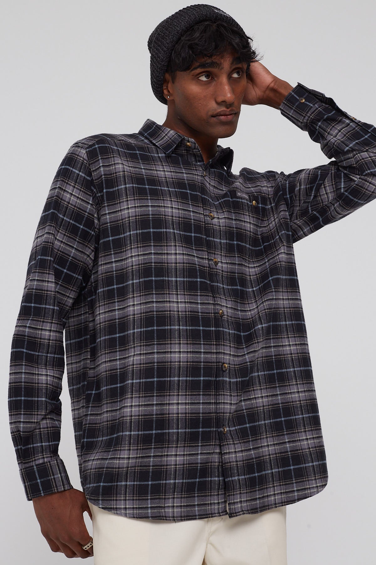 Cornell WoodsTM Flannel Long Sleeve Shirt Multi Tartan