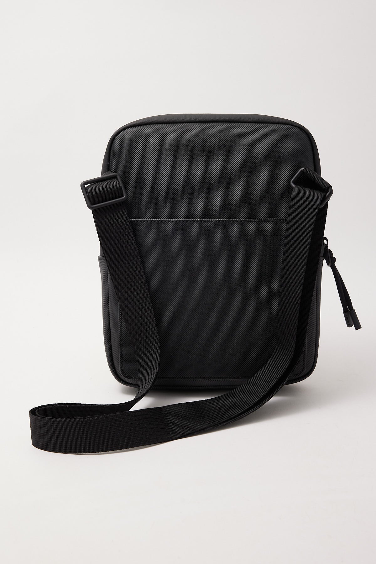 Lacoste LCST M Flat Crossover Bag Black