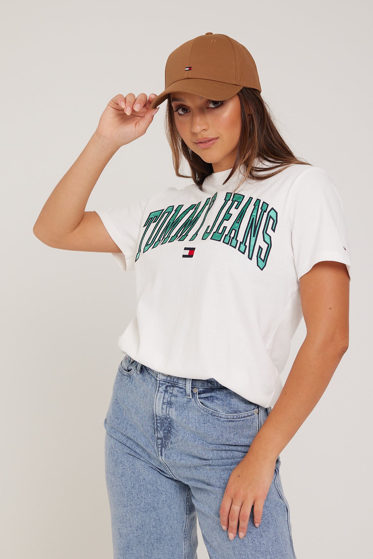 Tommy Jeans Relaxed Collegiate Logo Tee Exru