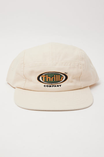 Thrills Lucien Curved 5 Panel Cap Bone