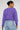 Luck & Trouble Anderson Cable Knit Jumper Purple