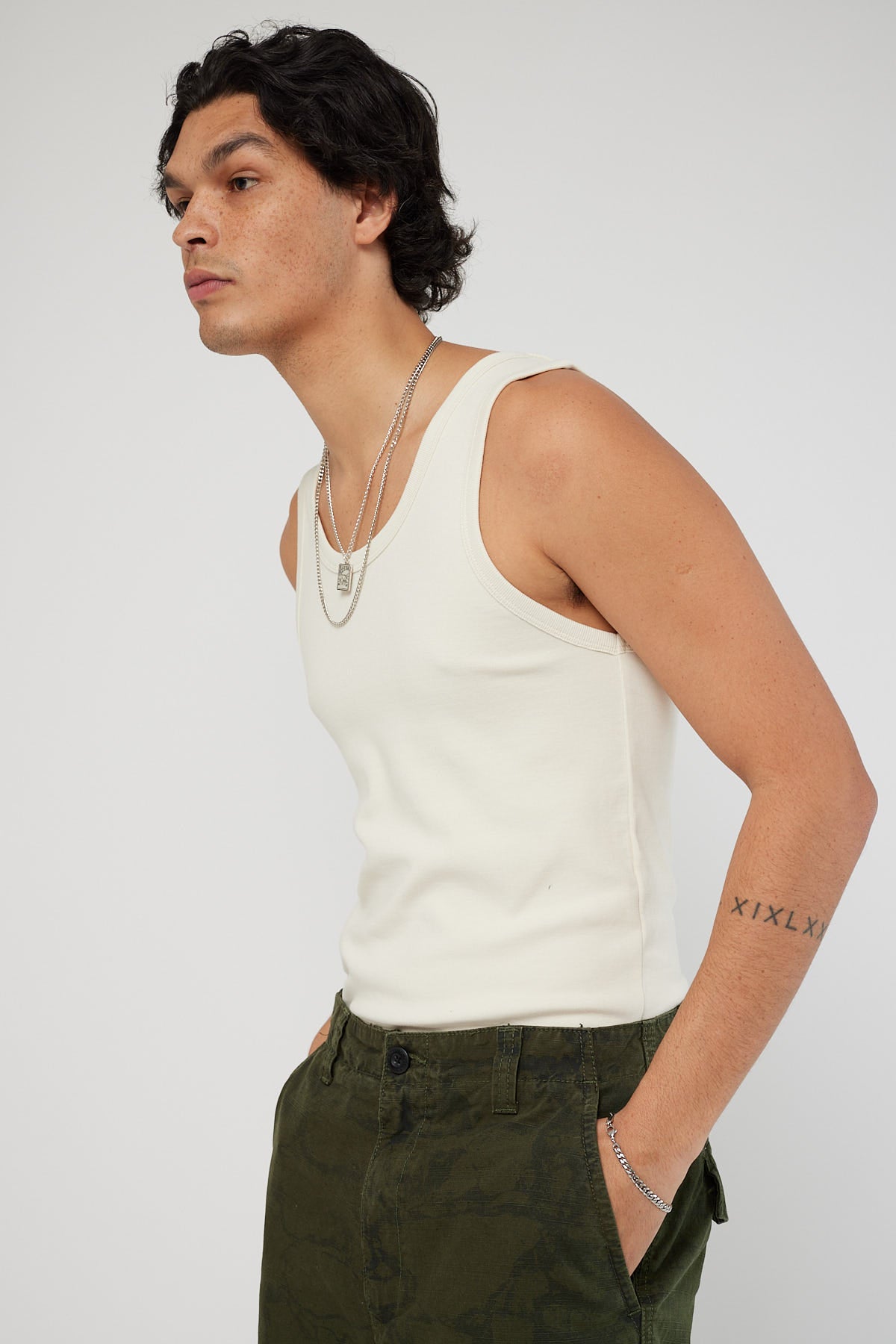Common Need Lineup Singlet Off White