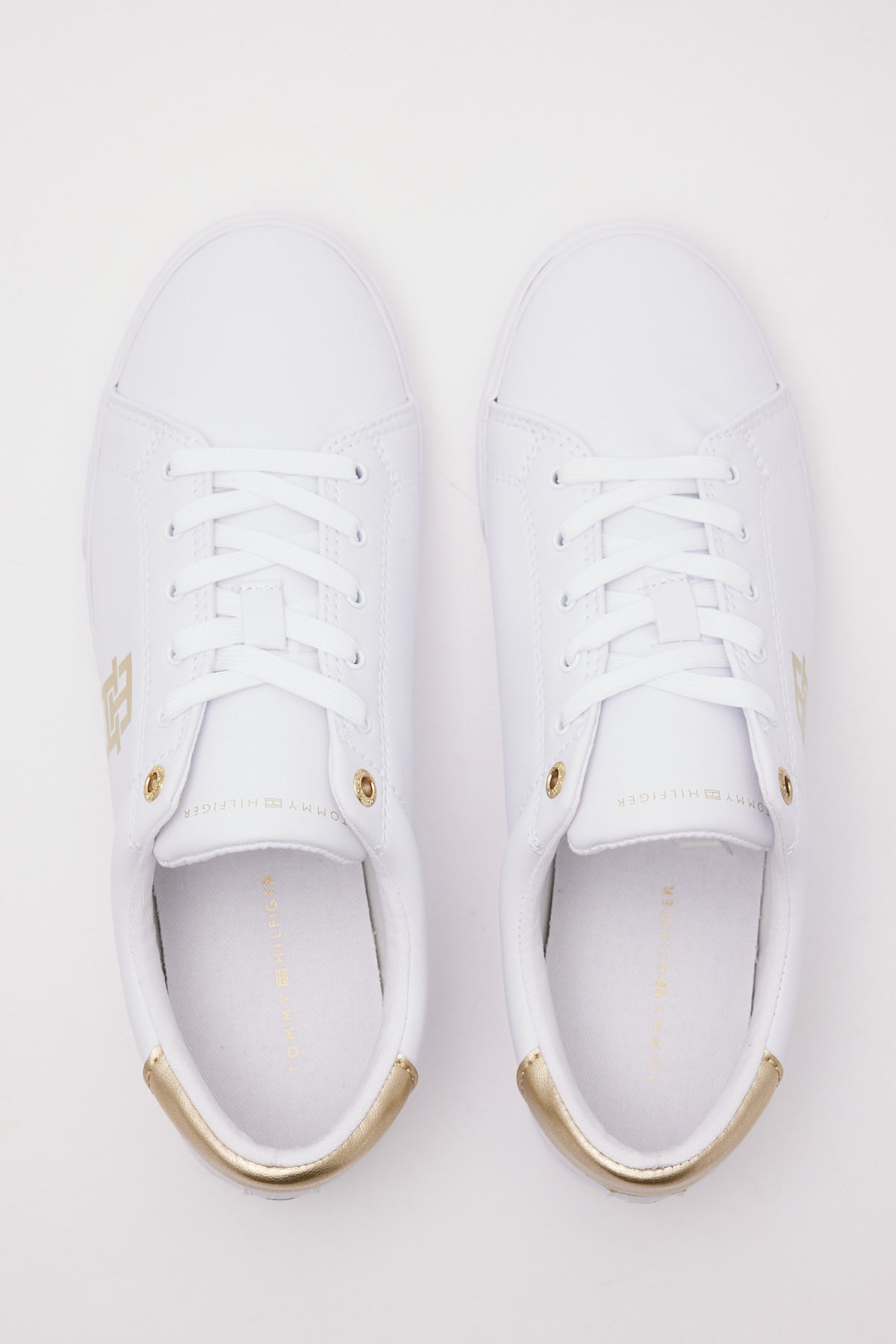 Tommy Jeans Gold Crest Sneakers White