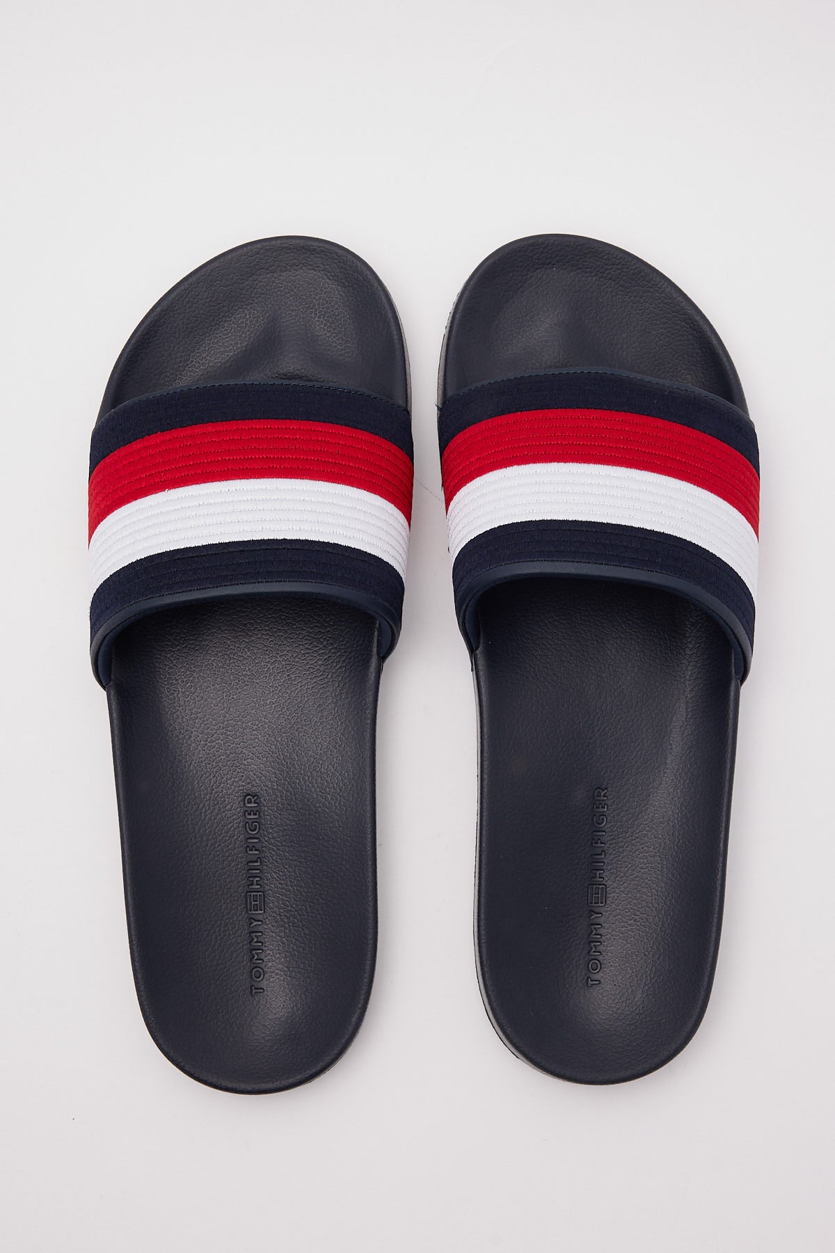 Tommy Jeans Hilfiger Corporate Pool Slide Red/White/Blue