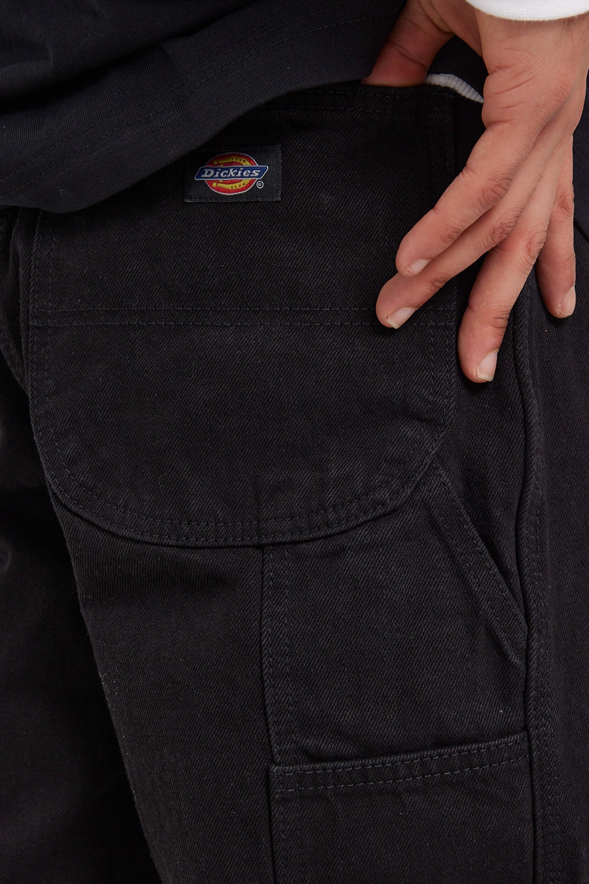 Dickies SDX200 11" Relaxed Fit Carpenter Short Rinsed Black