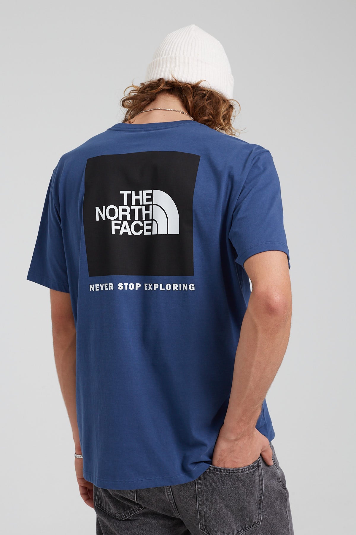 The North Face Box NSE Tee Shady Blue/Black
