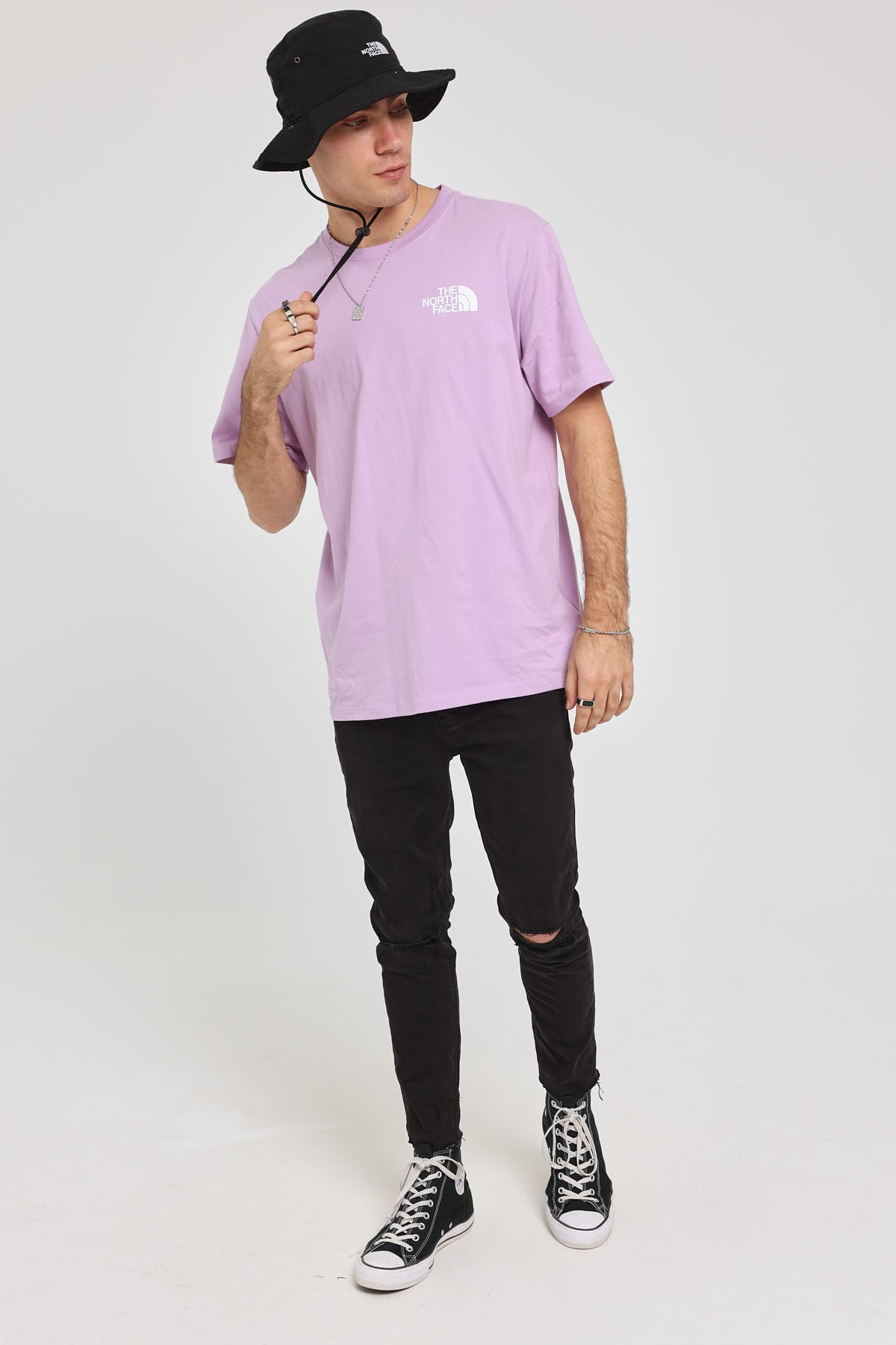 The North Face Box NSE Tee Lupine/Black