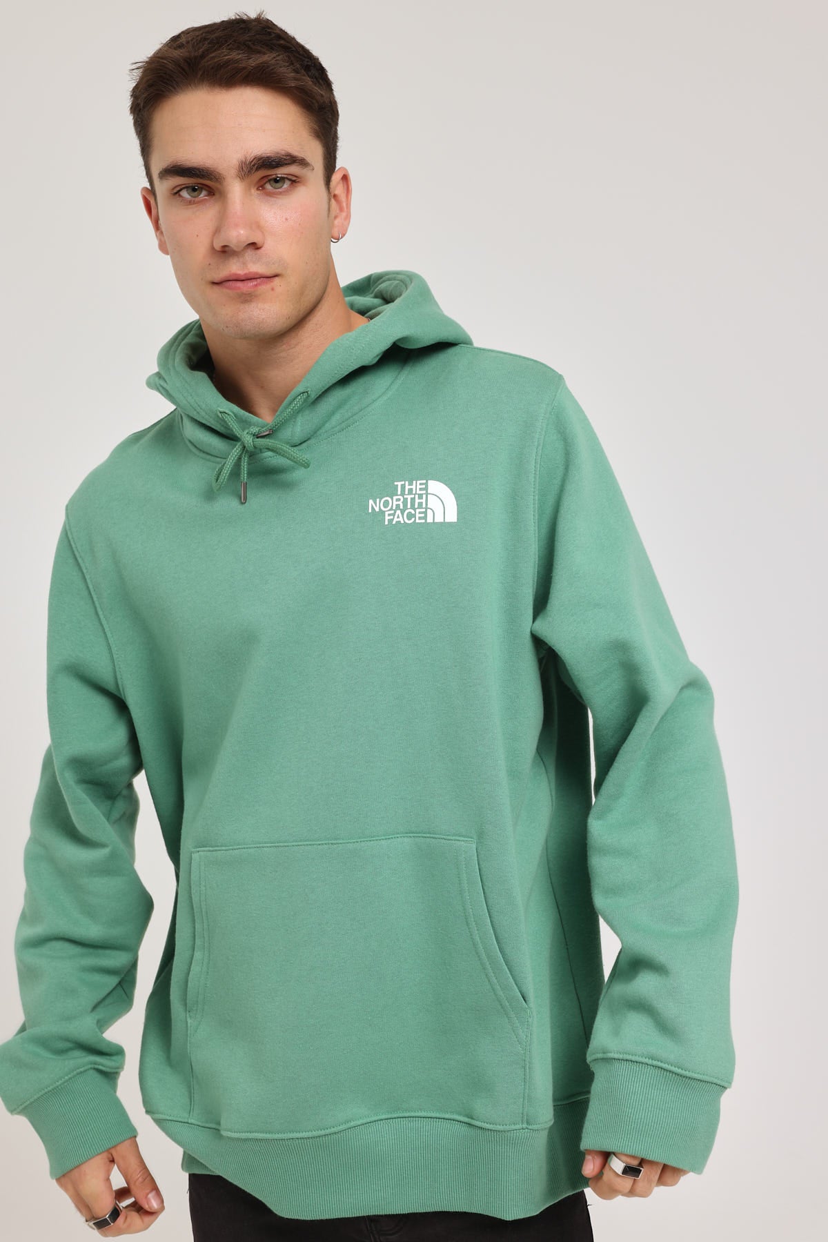 The North Face Box NSE Pullover Hoodie Deep Grass Green/Black