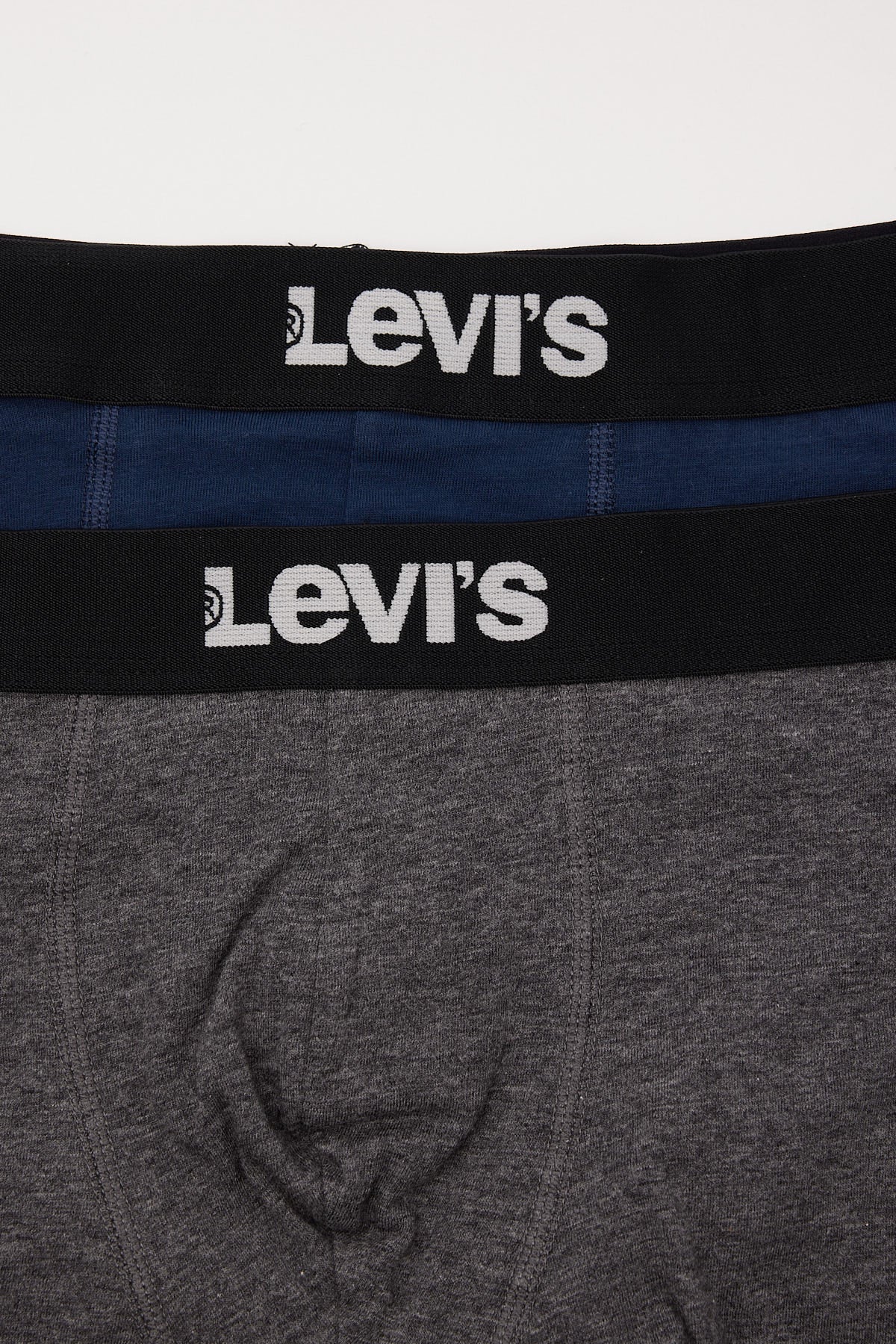 Levi's Solid Trunk 2 Pack Navy/Grey
