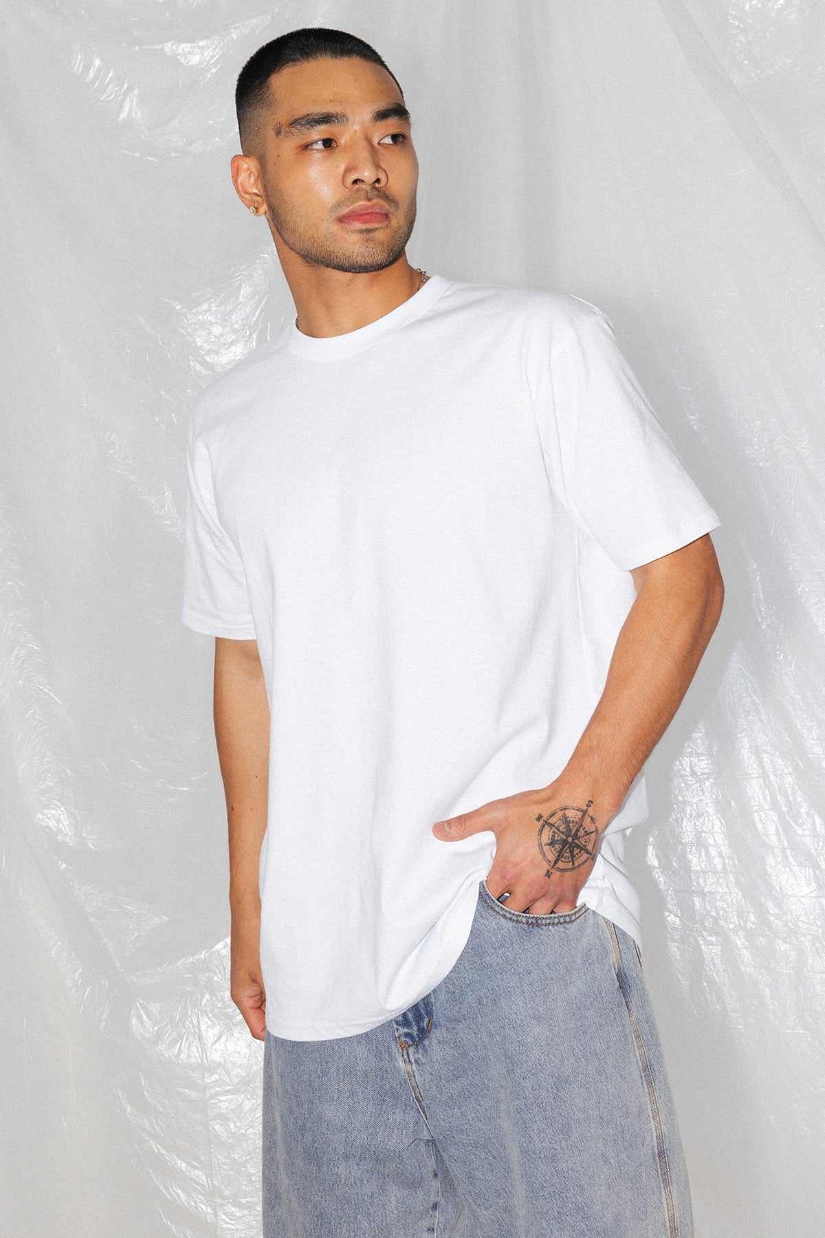 As Colour Classic Organic Tee White