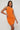 Perfect Stranger Crescent Knit Mini Dress Orange