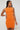 Perfect Stranger Crescent Knit Mini Dress Orange