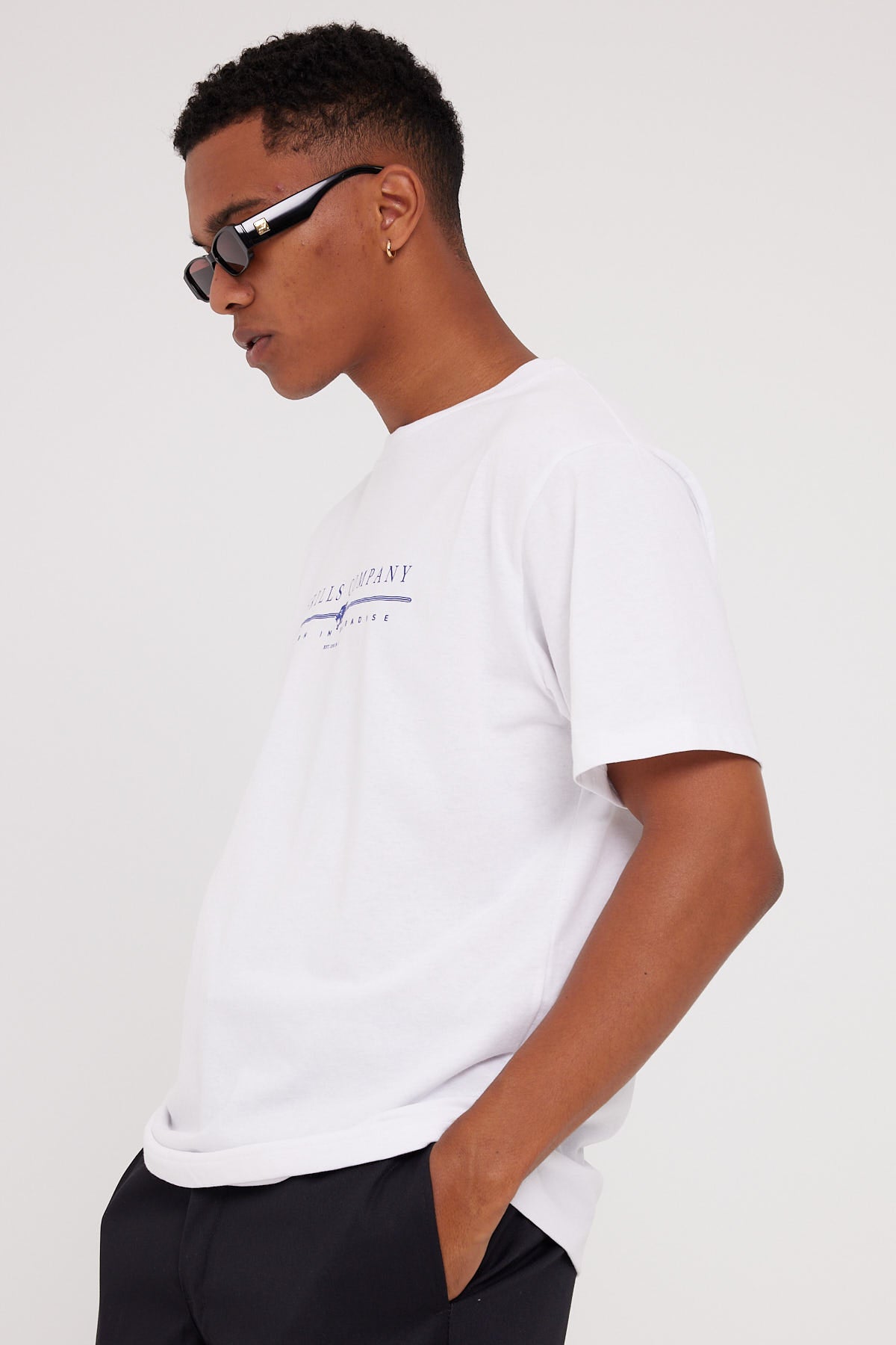 Thrills One For All Merch Fit Tee White