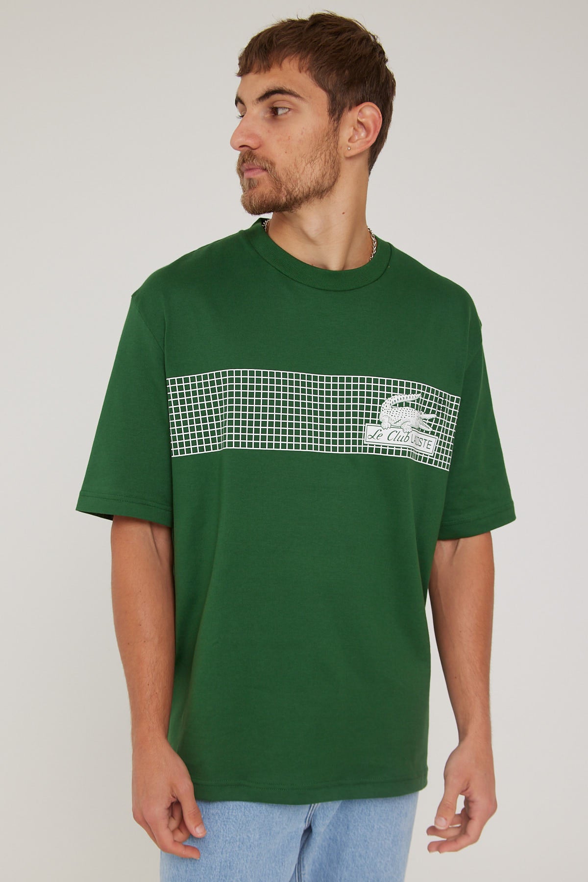 Lacoste Neo Heritage LE Club Tee Green