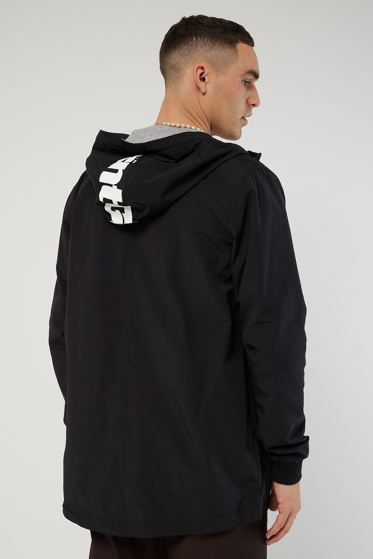 St Goliath Covered Ripstop Jersey Lined Jacket Black