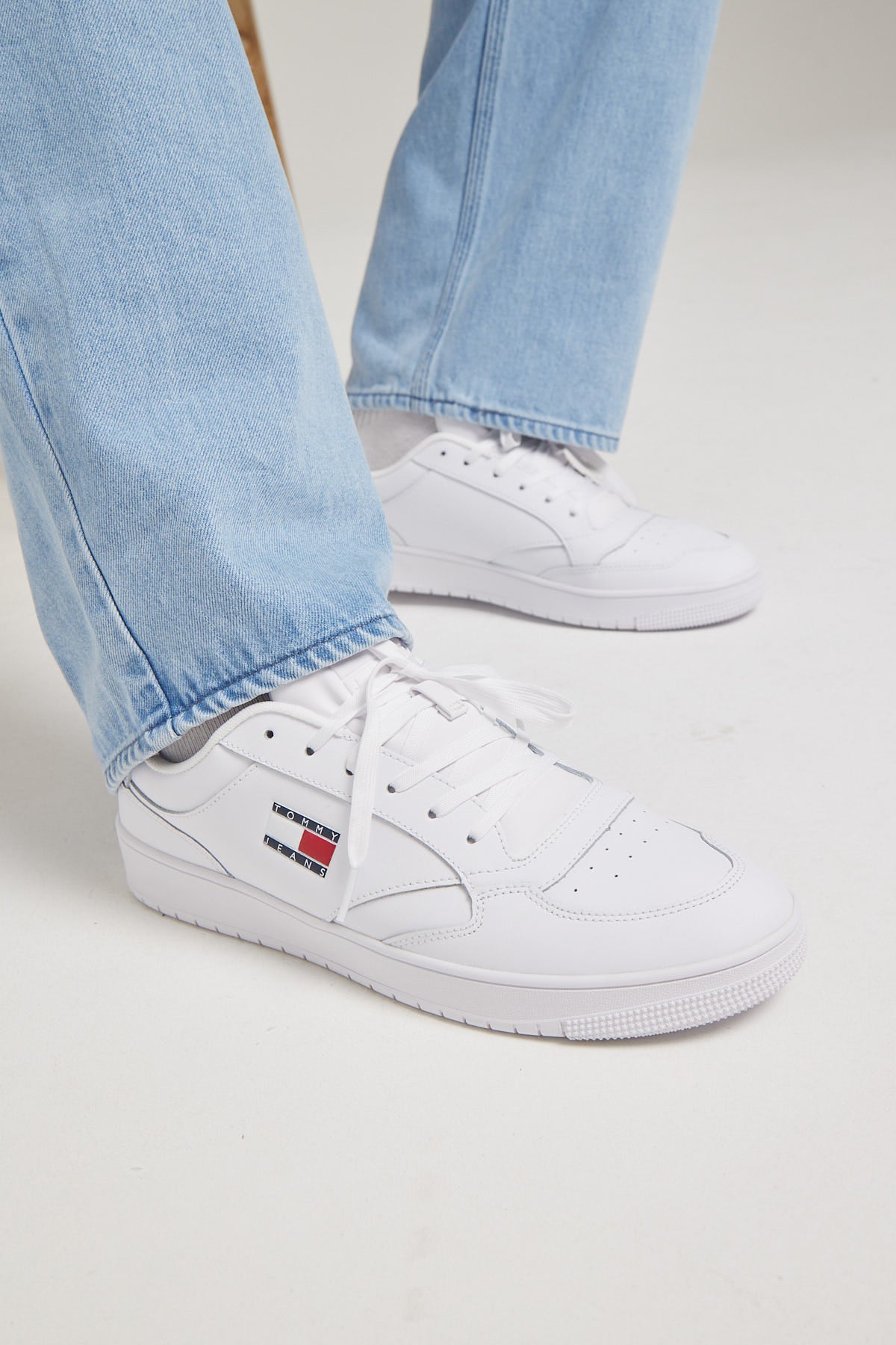 Tommy Jeans Tj Retro Leather Sneaker White – Universal Store