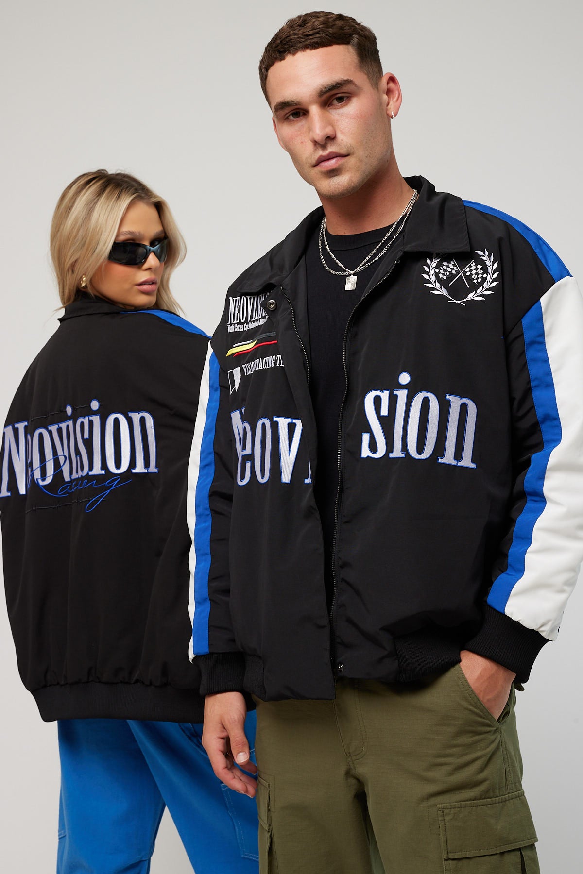 Neovision Vision Racing Team Moto Jacket Black