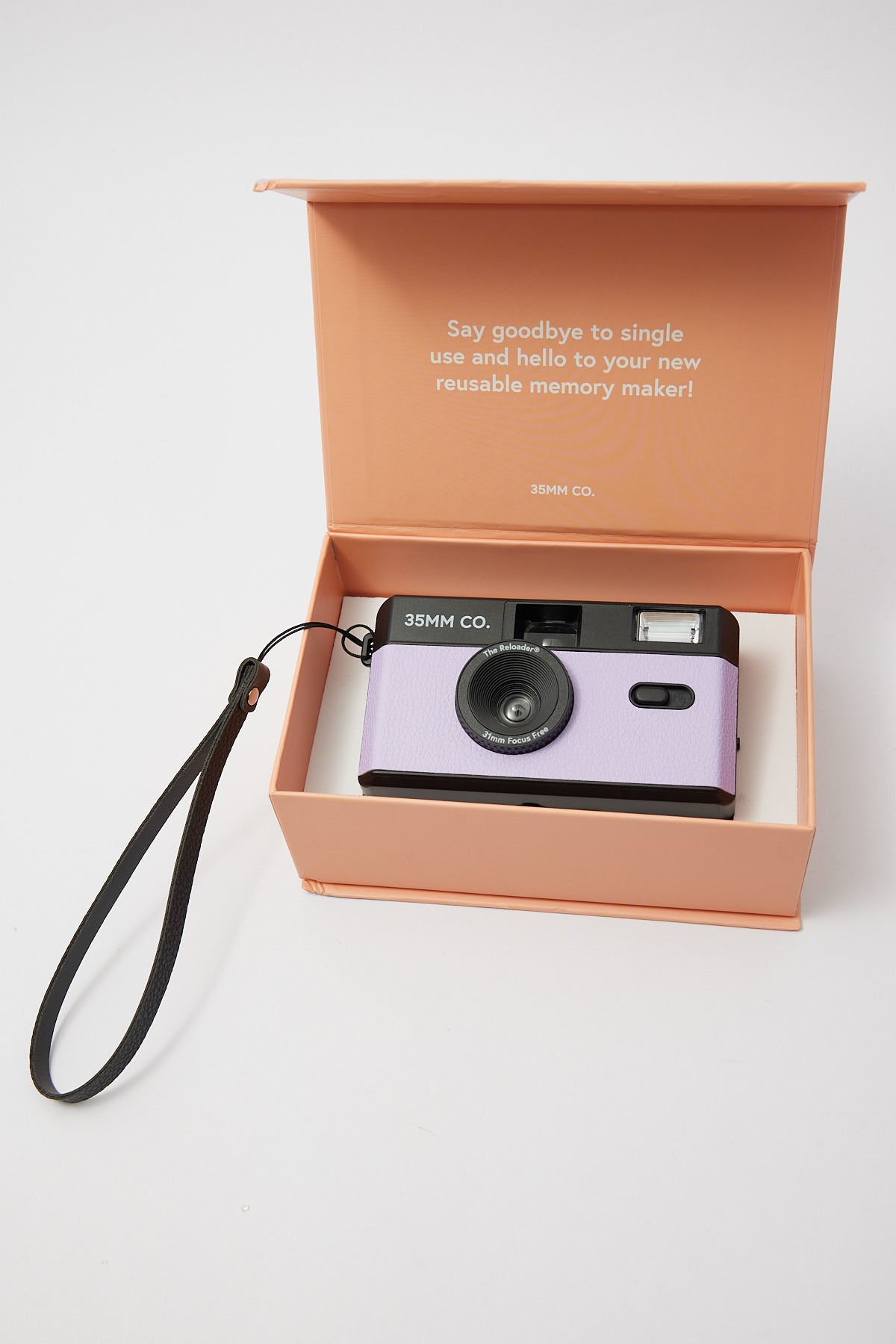 35mm Co. The Reloader Reusable Film Camera Purple