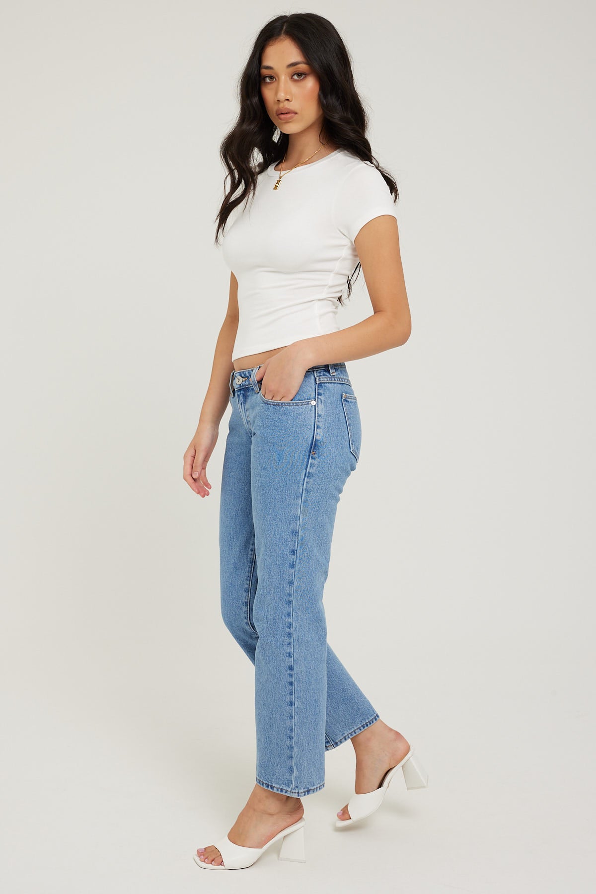 Abrand A 99 Low Rise Straight Petite Jean Katie Organic