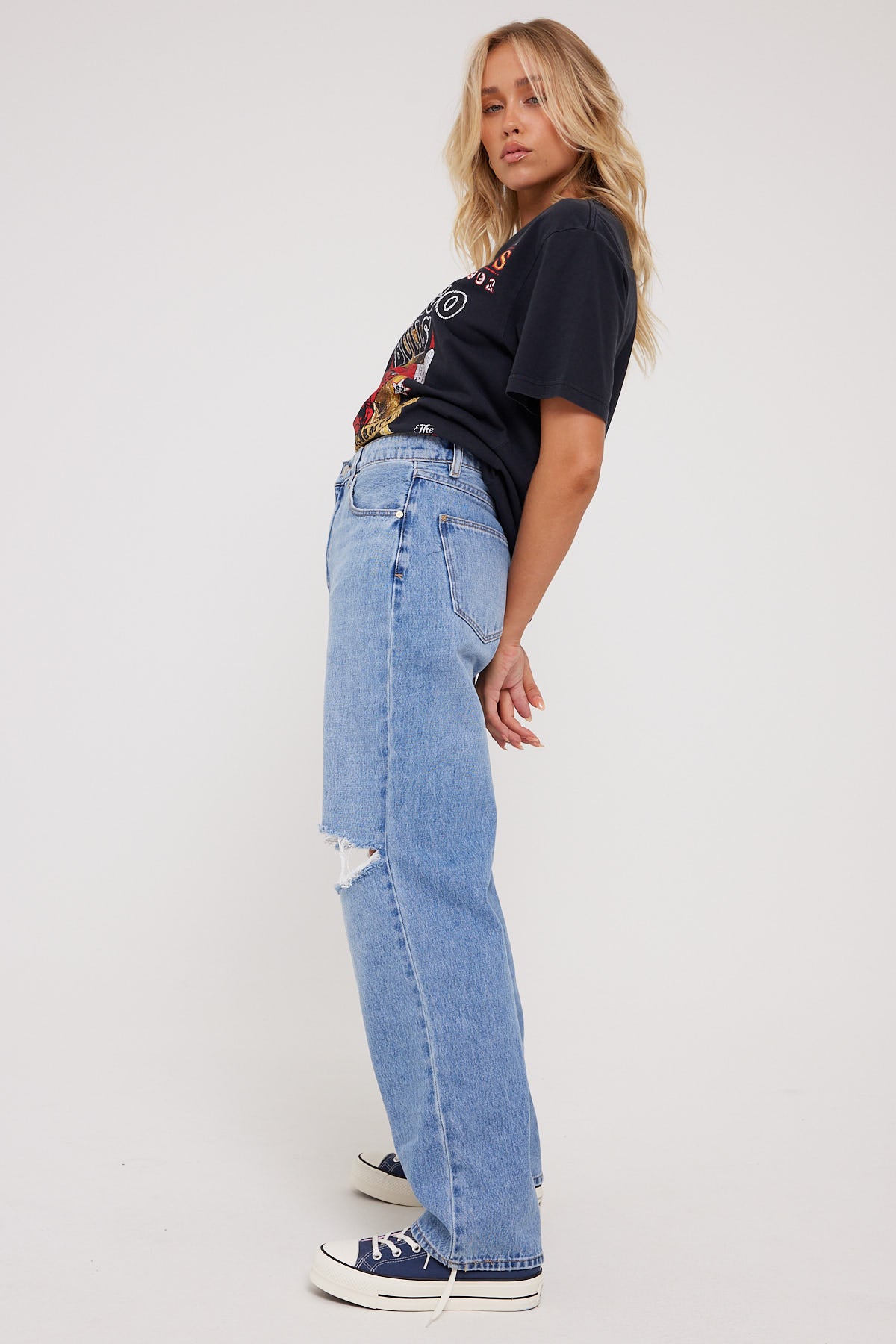 Abrand A Slouch Jean Harley Ripped – Universal Store