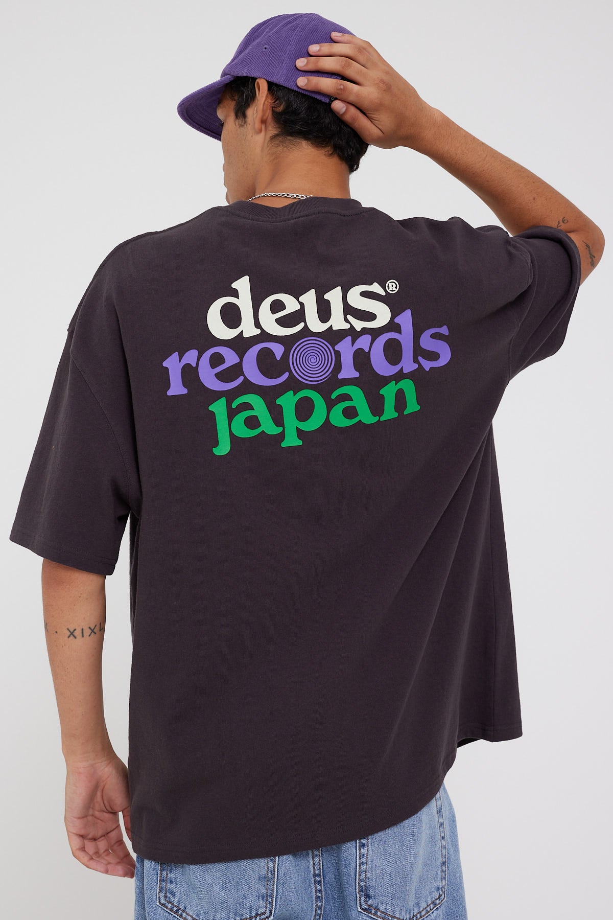 Deus Ex Machina Records Tee Black