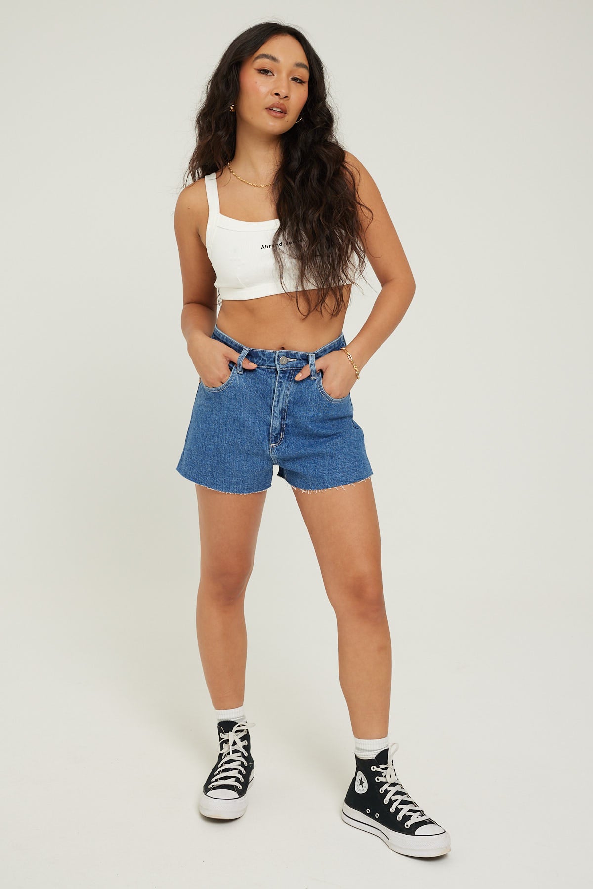 Abrand A High Relaxed Short Cecilia