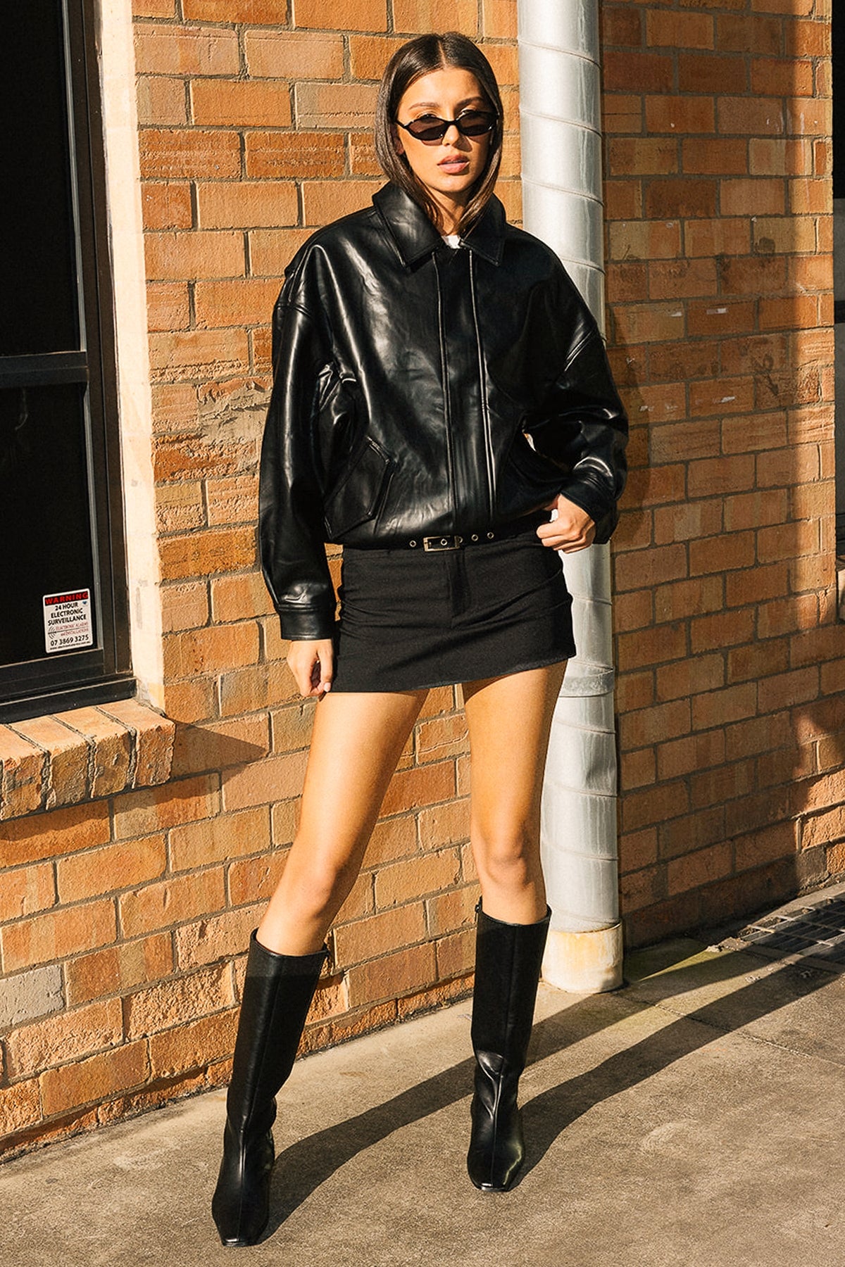 Lioness Kenny Bomber Jet Black