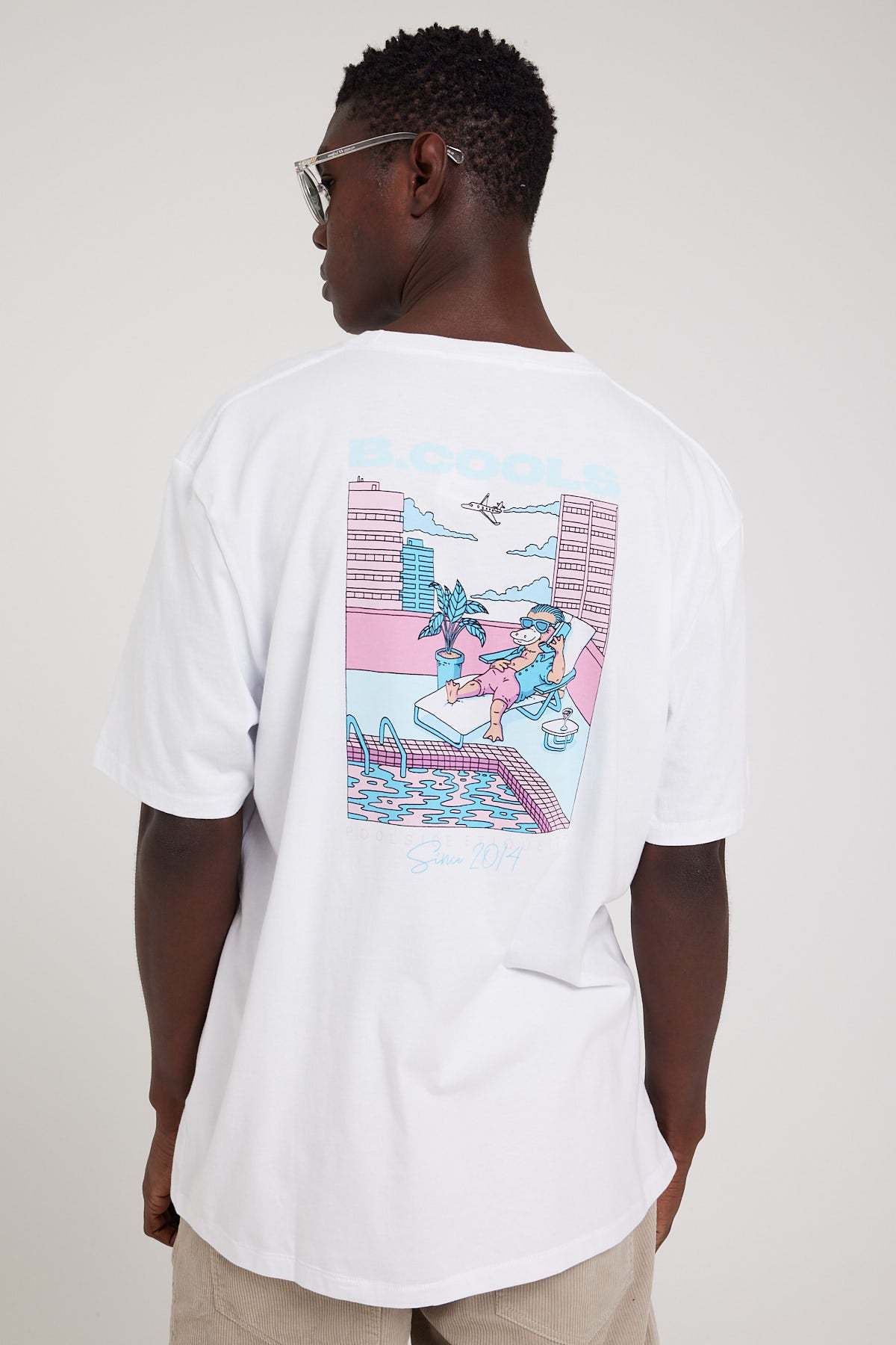 Barney Cools Southbeach Homie Tee White