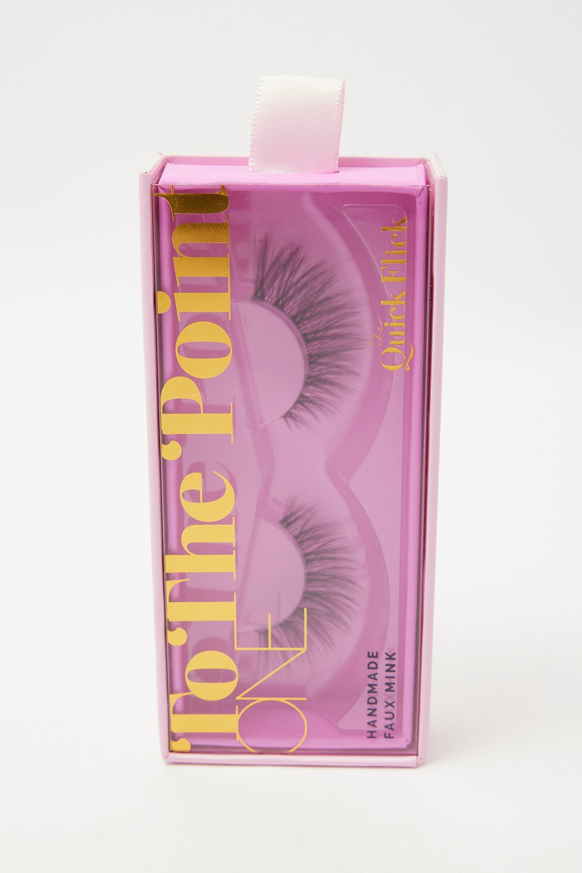 The Quick Flick Quick Lash To The Point One Clear Band / Black Lash