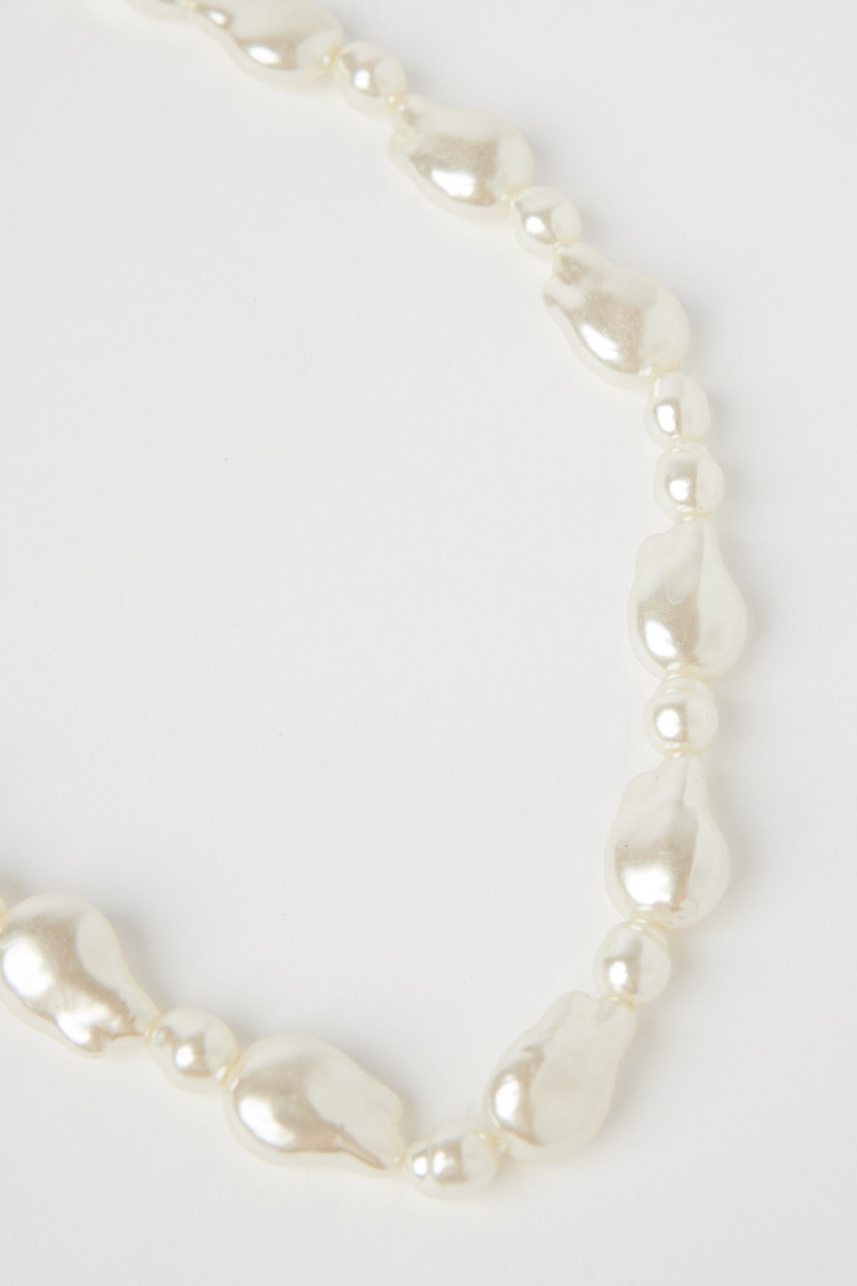 Neovision Flux Pearl Necklace Silver