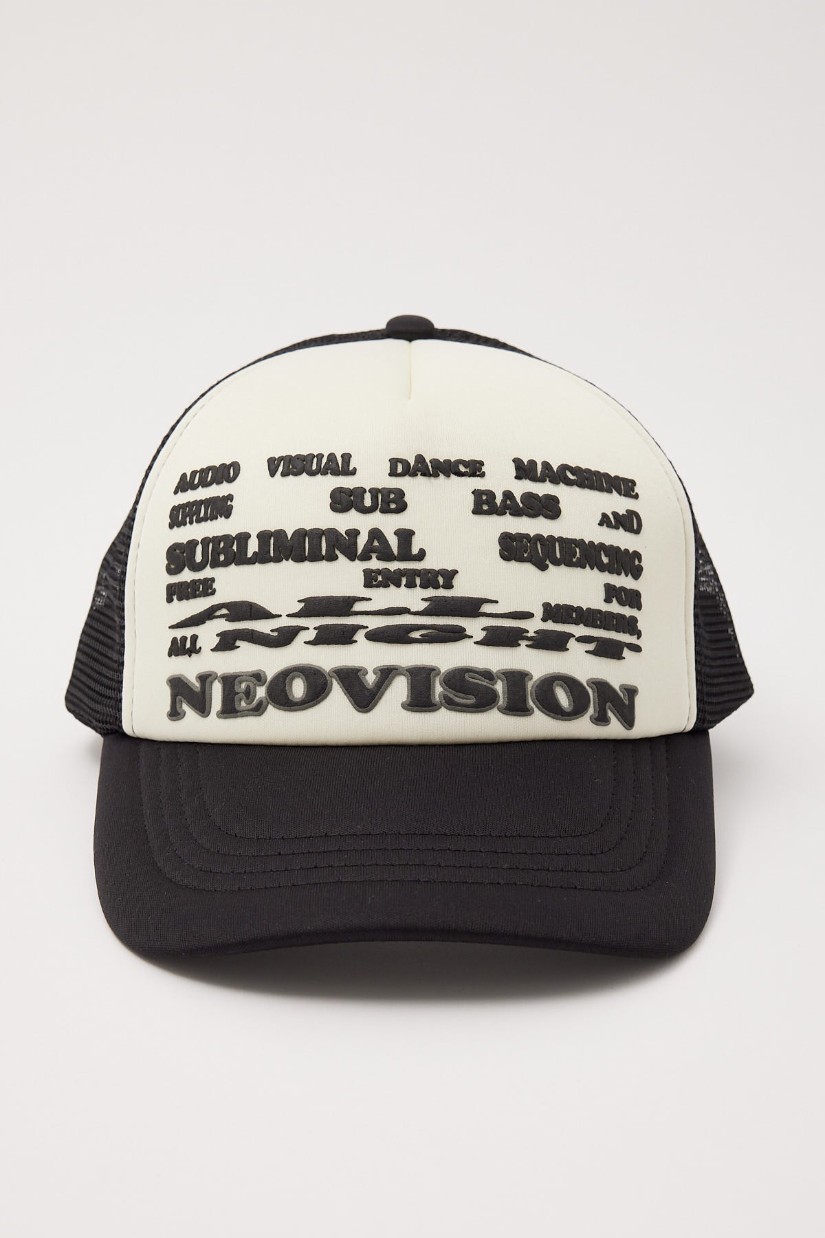 Neovision All Night Trucker Black/Off White