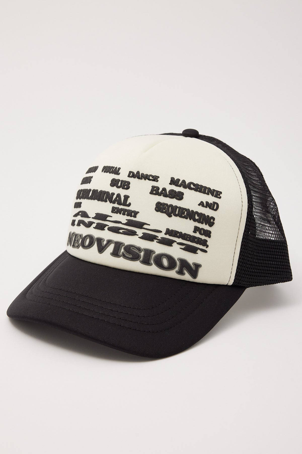 Neovision All Night Trucker Black/Off White