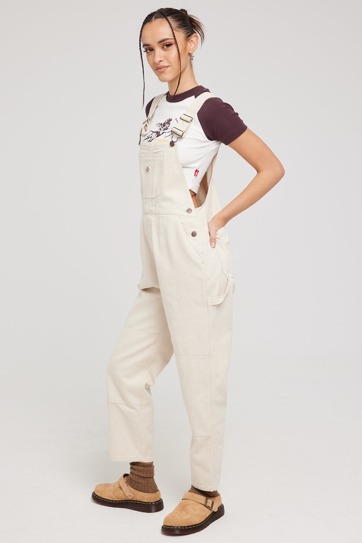 Dickies Whitney Denim Overall Natural
