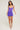 Luck & Trouble Star Gaze Mesh Corset Mini Dress Purple