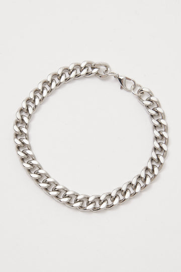 Common Need Curb Chain Bracelet - Stainless Steel Stainless Steel
