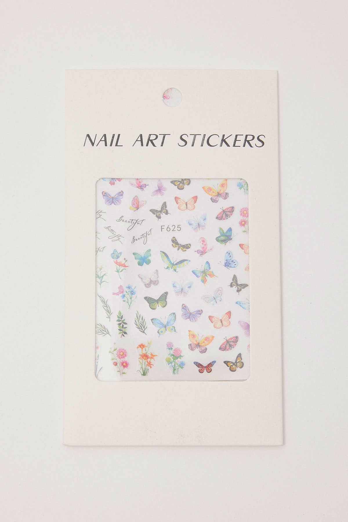 Token Butterfly Nail Stickers Multi