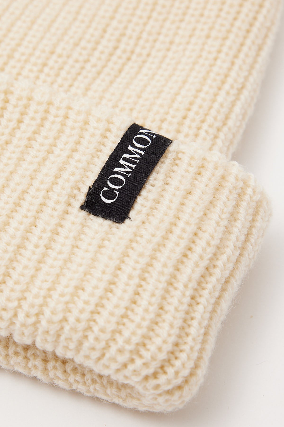 Common Need Better Low Profile Beanie Off White