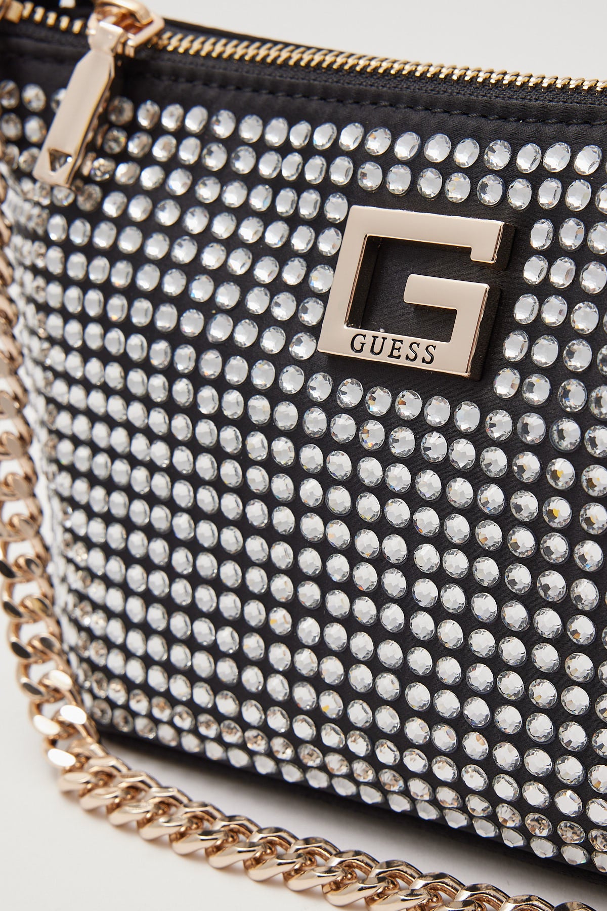 Guess Originals Gilded Glamour Mini Bag Black