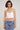 Calvin Klein CK Badge Rib Bralette Top Bright White