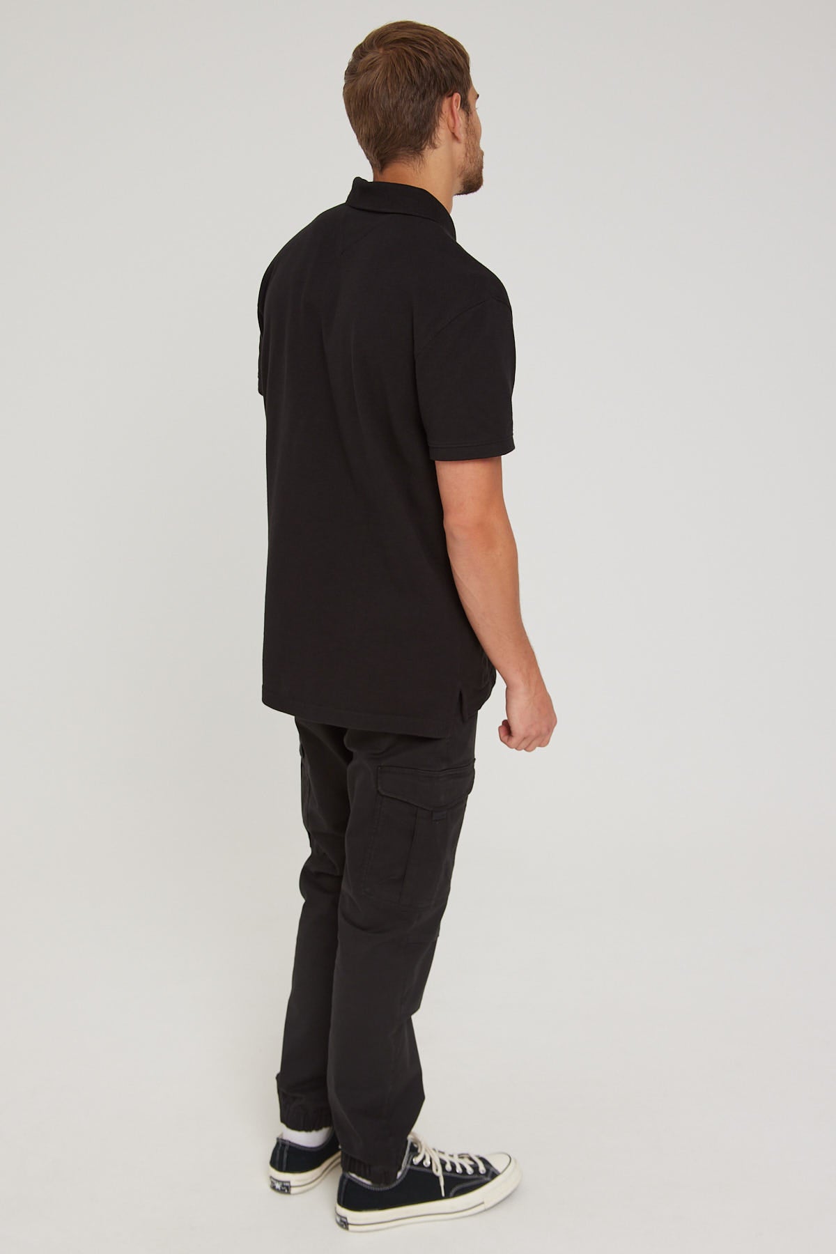 Tommy Jeans TJM Ethan Washed Twill Cargo Pant Black