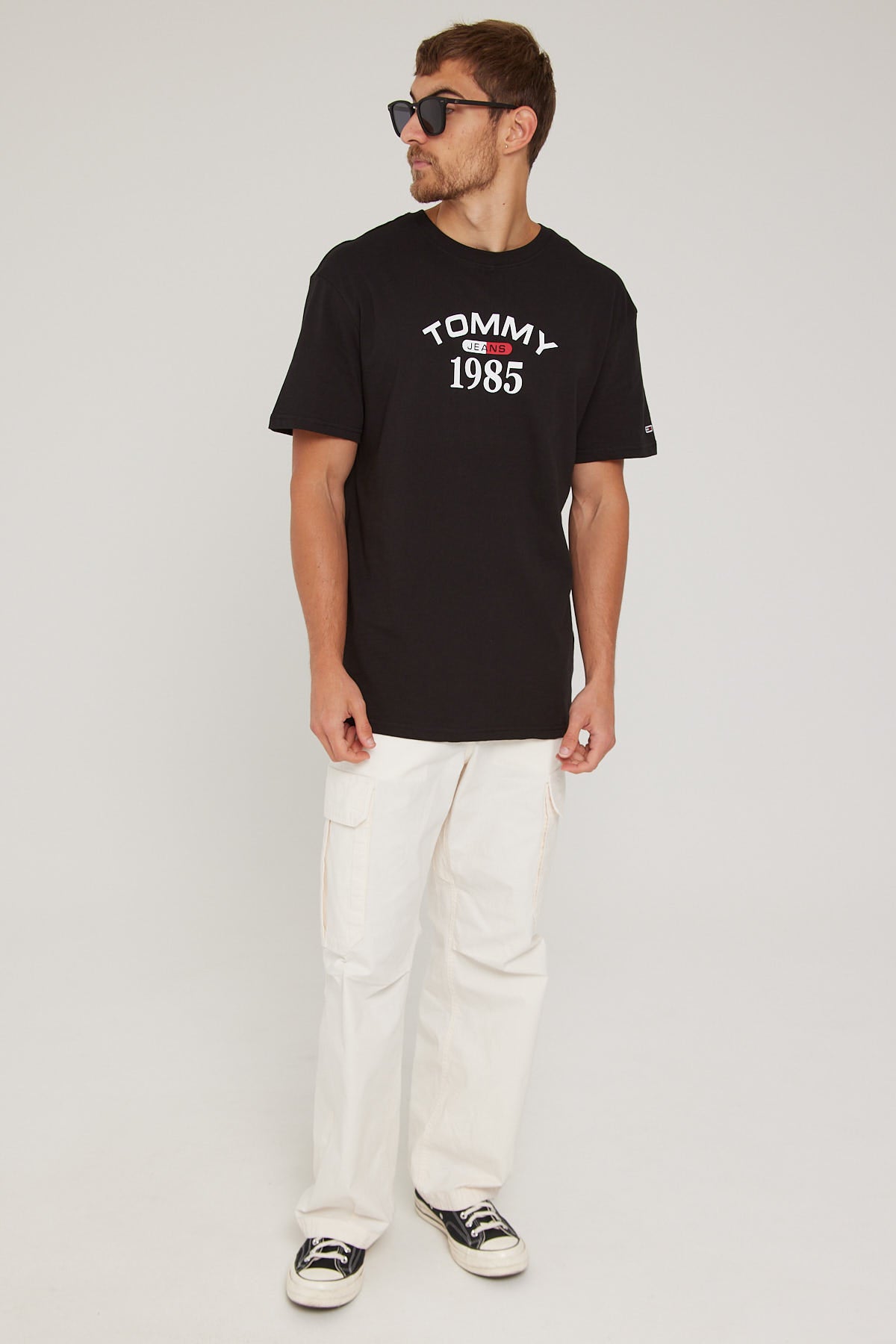 Tommy Jeans TJM CLSC Universal Tee White Store Athletic – Flag