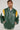 Tommy Jeans TJM RLX Faux Leather Letterman Collegiate Green