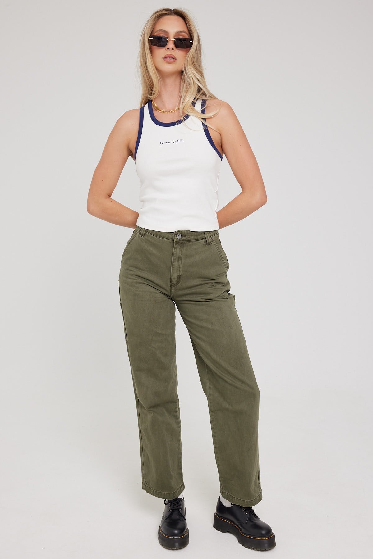 Abrand A Carrie Jean Carpenter Army Green – Universal Store